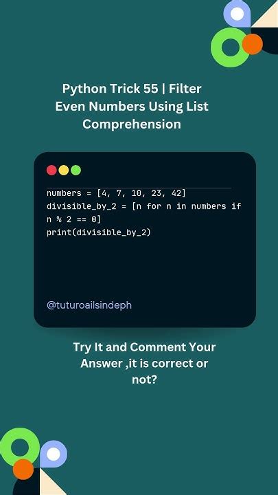 Image result for Python Filter Even Numbers From List