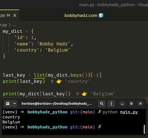 Image result for Python Get Dictionary Value by Key