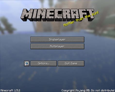Toradh íomhá ar Starting Screen for Minecraft Java