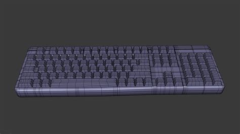 Keyboard Key 3D Model に対する画像結果