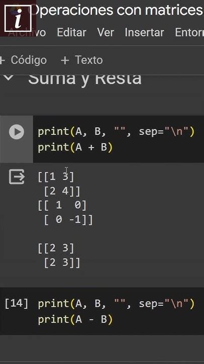 Image result for Matrices En Python
