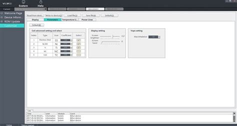 Toradh íomhá ar Voopoo Drag Firmware Update