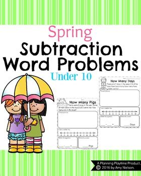 Image result for First Grade Subtraction Word Problems