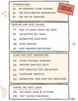 Printable Study Guide for Test に対する画像結果