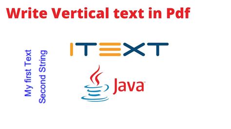 iText PDF Java に対する画像結果