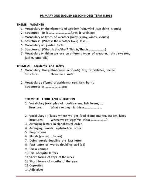Lesson Notes for Primary School に対する画像結果