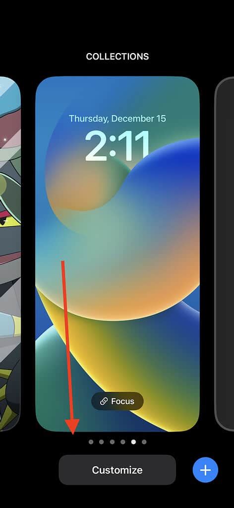Toradh íomhá ar iPhone 15 Lock Screen Clock