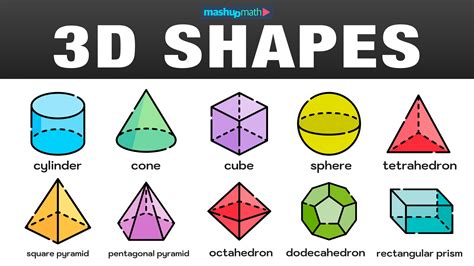 Image result for 3D Shape Objects Example