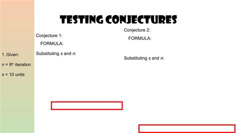 Testing Conjectures に対する画像結果