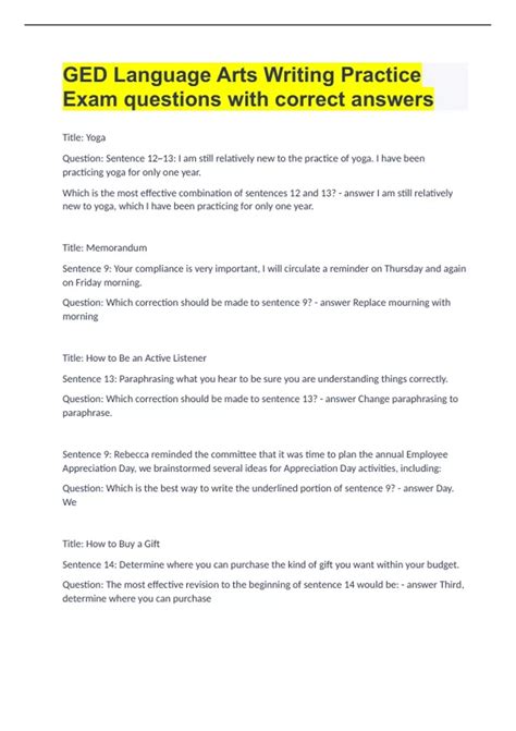 Toradh íomhá ar GED Arkansas Practice Test