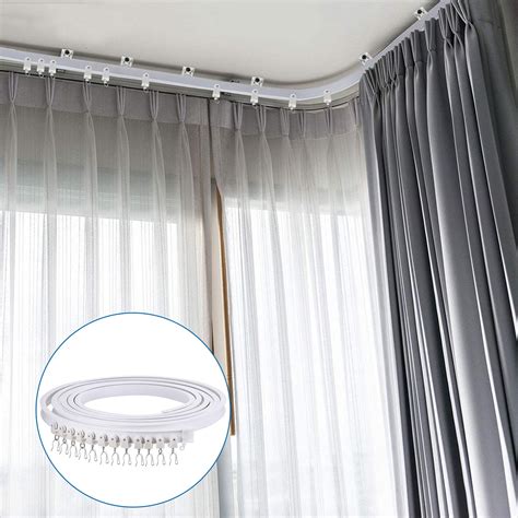 Image result for Ceiling Mount Curtain Track