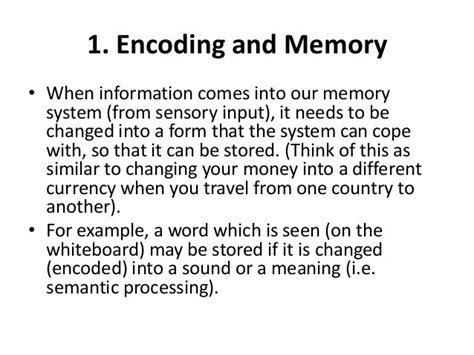 Image result for Examples of Sound Encoding Psychology