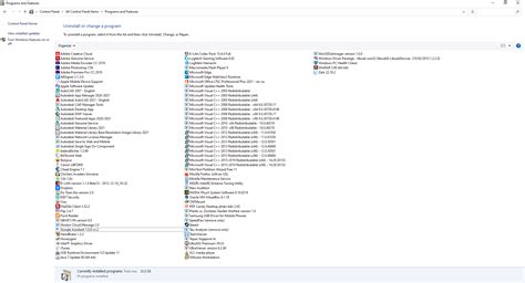 Image result for Control Panel Programs and Features