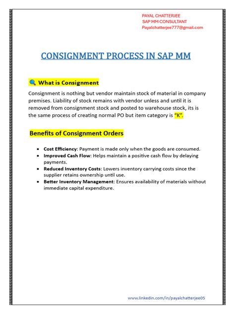 Image result for Consignment Process in SAP mm Step by Step