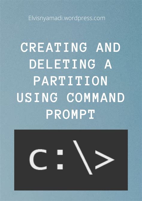 How to Delete Partitions in Command Prompt に対する画像結果