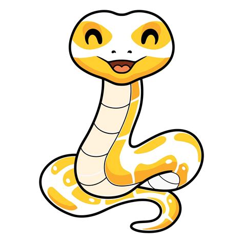 Image result for White Ball Python Cartoon