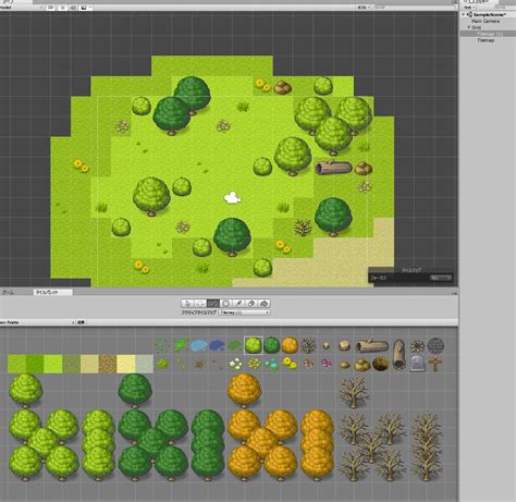Unity 2D タイル に対する画像結果