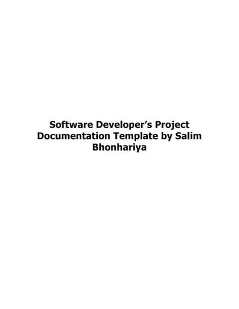 Image result for Software Development Resources Doc Template