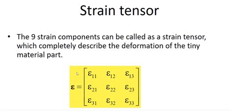 Image result for Strain Rate Tensor