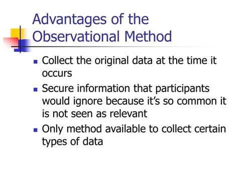 نتيجة الصورة لـ Observation Data Collection