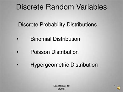 Image result for Discrete Random Variables PowerPoint