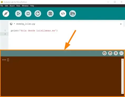 Toradh íomhá ar Micro Python Arduino
