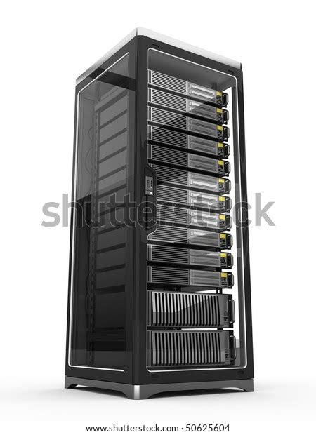 Server Rack Stock Illustration 50625604