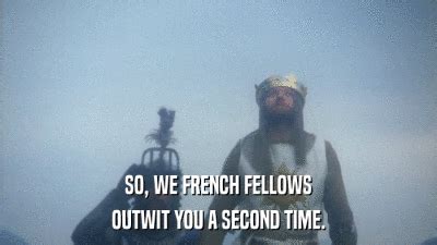 Image result for Silly Frenchman Monty Python GIF