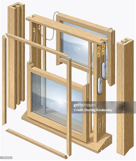 Image result for Wood Window Exploded View Drawing