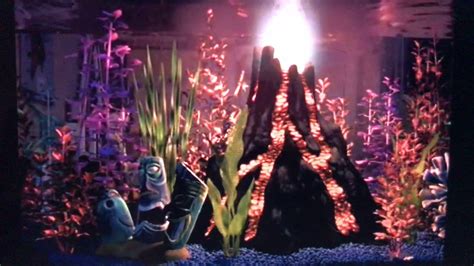 Image result for Finding Nemo Fish Tank Volcano