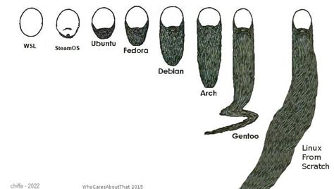 Toradh íomhá ar Linux Distro Dev Meme