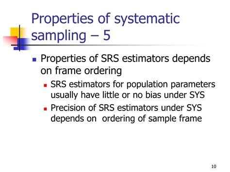 Toradh íomhá ar Variance of Systematic Sampling