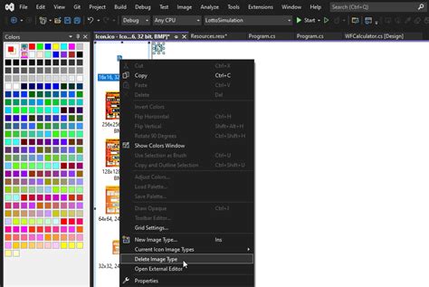 Toradh íomhá ar Visual Studio Wizard Icon