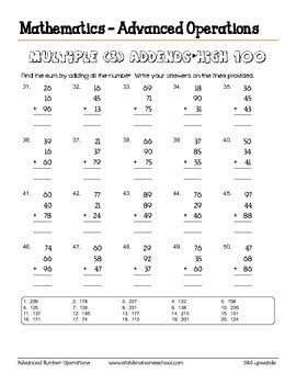 Afbeeldingsresultaten voor Advanced Math 6th Grade