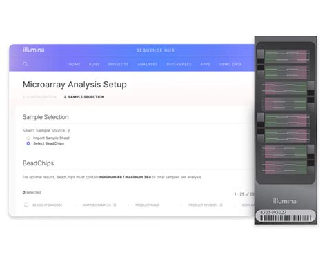Toradh íomhá ar Microarray Data Analysis Software