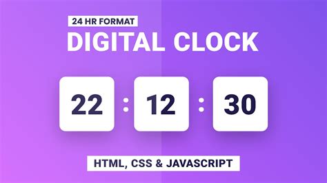 نتيجة الصورة لـ HTML Clock Code