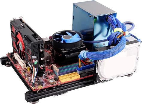 Amazon.com: Matx Itx Pc Test Bench Open Air Pc Case Micro ATX Case ...