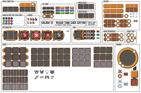 Toradh íomhá ar RPG GUI HUD