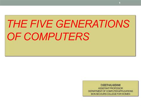 Image result for Different Generations of Computer PowerPoint