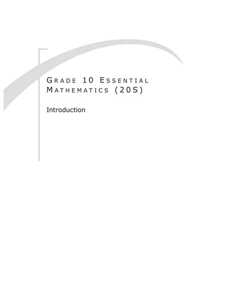 Image result for Mathematics Essentials Notes Grade 10