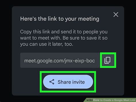 Image result for Google Meet Link Create