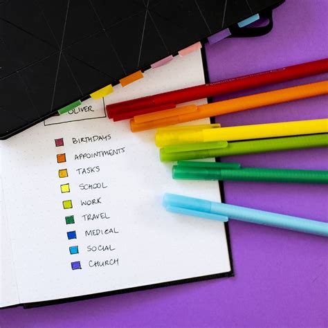 Image result for Planner Color Key