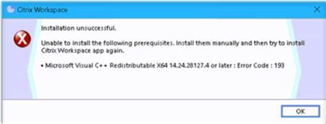 Image result for Install Error ICA Client Citrix