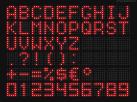 Bildergebnis für LED Font Lettering