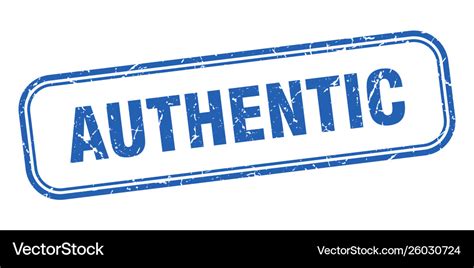 Toradh íomhá ar Authenticity Vector Image