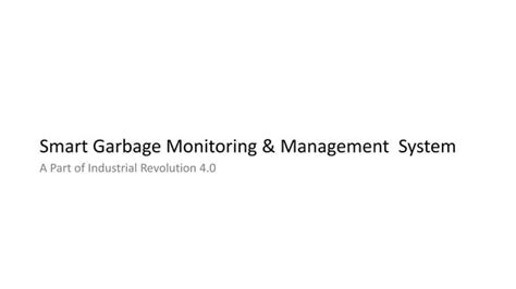 Image result for Garbage Collection Management System