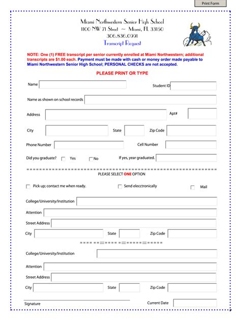 Image result for Printable High School Transcript