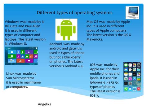 Toradh íomhá ar Operating System Types API
