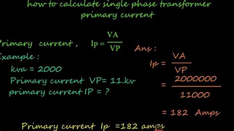 Toradh íomhá ar Single Phase Current Formula