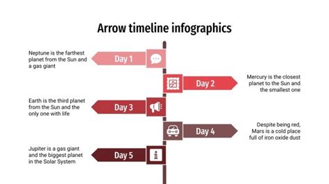 Afbeeldingsresultaten voor Timeline Arrow Infographic Presentation Examples